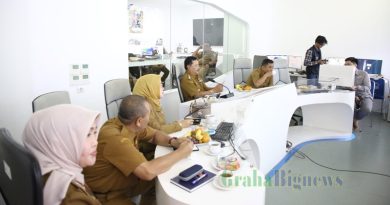 Penjabat Bupati Garut, Barnas Adjidin, mengadiri Rakor Pembahasan Langkah Pengendalian Inflasi Daerah Tahun 2025 dan Penandatanganan Nota Kesepahaman Tentang Kerjasama Dalam Pengawasan dalam Pengawasan Penyelenggaraan Perizinan, di Gedung Comand Center Pendopo, Kabupaten Garut, Selasa (4/1/2025). (Foto : Moch Ahdiansyah/ Ridwan Nur Faozan/ Rahmatillah R/ Diskominfo Kab. Garut-grahabiggnews.com)