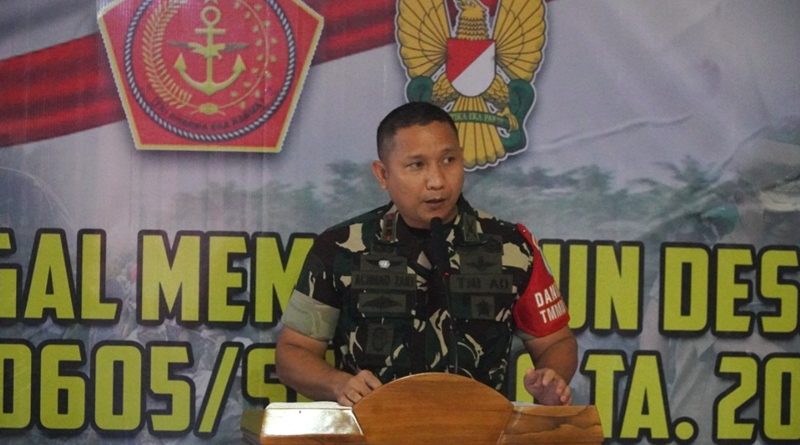 Dandim 0605 Subang : TMMD Kolaborasi TNI dan Pemda untuk Percepatan Pembangunan di Wilayah Pedesaan(foto istimwa)