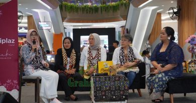 Talkshow Event Kartini bertema "Wanita & Pendidikan Membangun Generasi Cerdas dan Mandiri" yang digelar di City Plaza Mall Garut, Kecamatan Garut Kota, Minggu (20/4/2025). Acara ini dihadiri oleh sejumlah tokoh perempuan inspiratif dan bertujuan mendorong peran aktif perempuan dalam dunia pendidikan. (Foto: Ridwan Nur Faozan/ Diskominfo Kab. Garut-grahabignews.com)