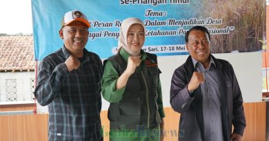 Kepala Dinas Ketahanan Pangan (DKP) Kabupaten Garut, Yani Yuliani, secara resmi membuka acara Silaturahmi Peran Relawan dalam rangka Desa sebagai Penyangga Ketahanan Pangan. Kegiatan ini berlangsung di Vila Guntur Sari Cipanas, Jalan Cipanas Baru, Kecamatan Tarogong Kaler, Kabupaten Garut, pada Sabtu (17/5/2025).(Foto: Ridwan Nur Faozan/ Nijma Tazkiyatun/ Diskominfo Kab. Garut-grahabignewscom) Oleh : Riky Kurniawan, SP & Yani Supriatna, MP