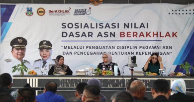 Sosialisasi ASN Berakhlak dan Pencegahan Benturan Kepentingan