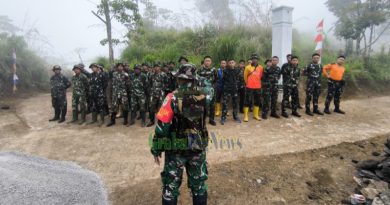 Peran Aktif Danramil Sukawening Dalam TMMD ke-128 Kodim 0611/Garut