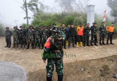 Peran Aktif Danramil Sukawening Dalam TMMD ke-128 Kodim 0611/Garut