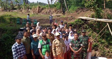 Pembangunan Jembatan Armco di Desa Tanggulun Telah Usai Ditandai Dengan Syukuran