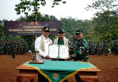 Bupati Garut Buka TMMD Ke-128, Apresiasi TNI dalam Akselerasi Pembangunan Infrastruktur Desa