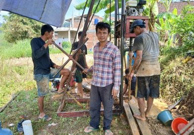 Sumur Bor TMMD ke-128 Hadirkan Solusi Air Bersih untuk Warga Kp. Karang Anyar